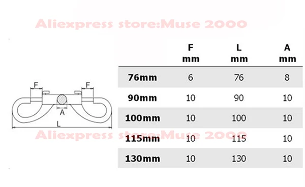 P образная двойная цепь поворотное кольцо вешалка для веревки соединитель