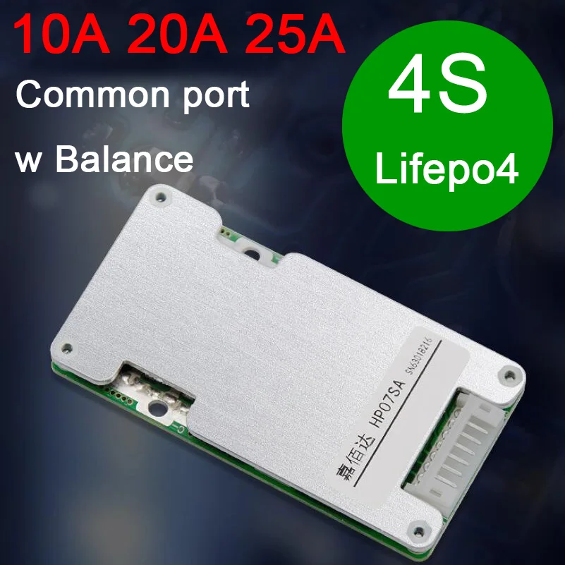 4S 12В 10А 20А 25А Lifepo4 литий железо фосфат батарея защита инвертор для платы W баланс