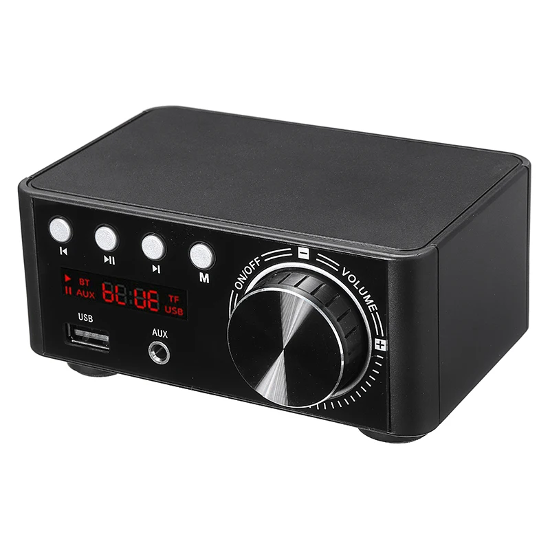 Mini bluetooth 5.0 HiFi TPA3116 Digital Amplifier Stereo Audio 2.0 Channel Class D Sound Power Amplifiers 50Wx2 | Электроника