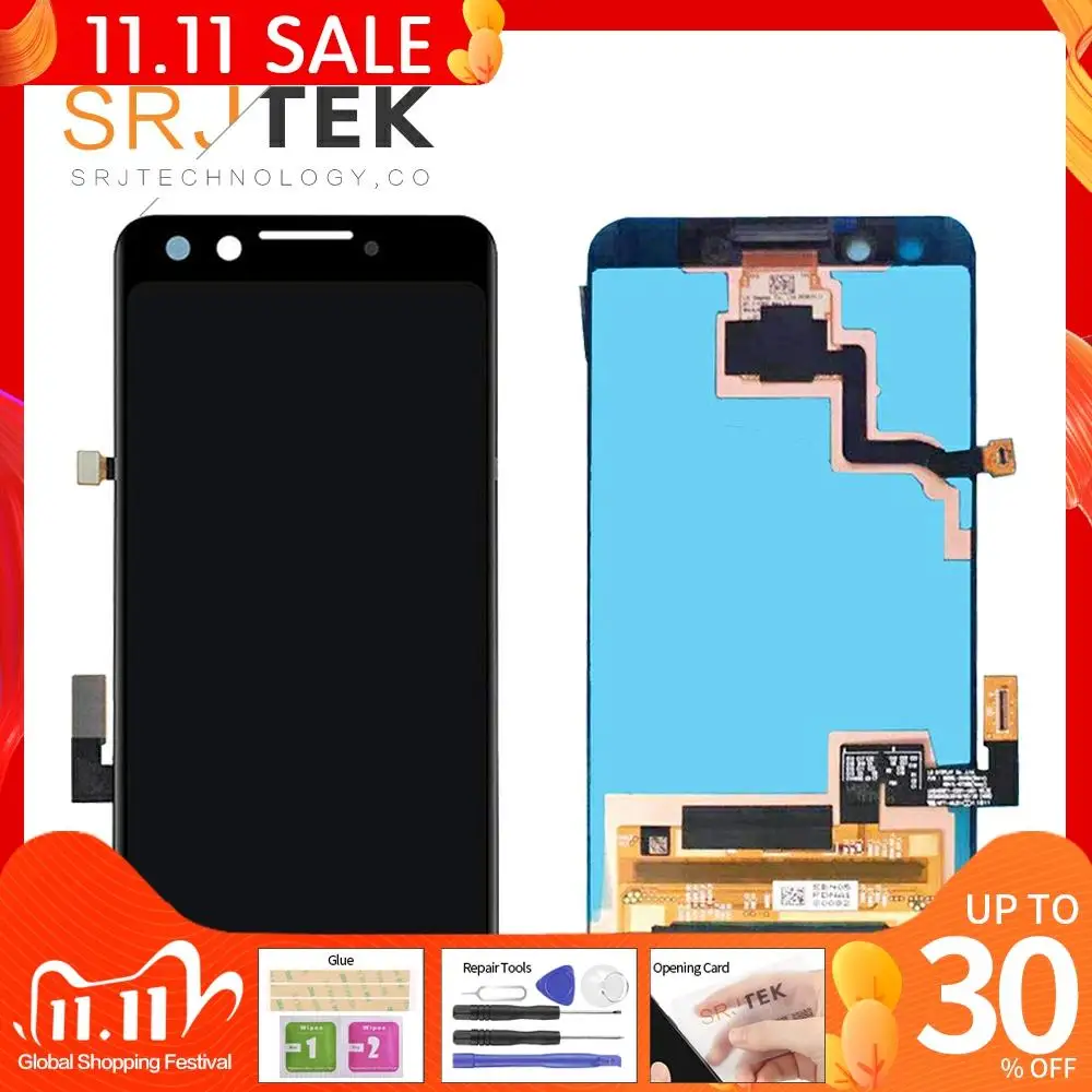 

Оригинальный ЖК-дисплей 5,5 дюйма для HTC Google Pixel 3, ЖК-дисплей для Google Pixel 3, ЖК-дисплей, сенсорный экран Pixel3, запасные части