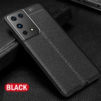 leather pattern protective case for samsung galaxy s21fe s20fe s21 s20 s22 plus s22ultra 5g shockproof luxury tpu cover