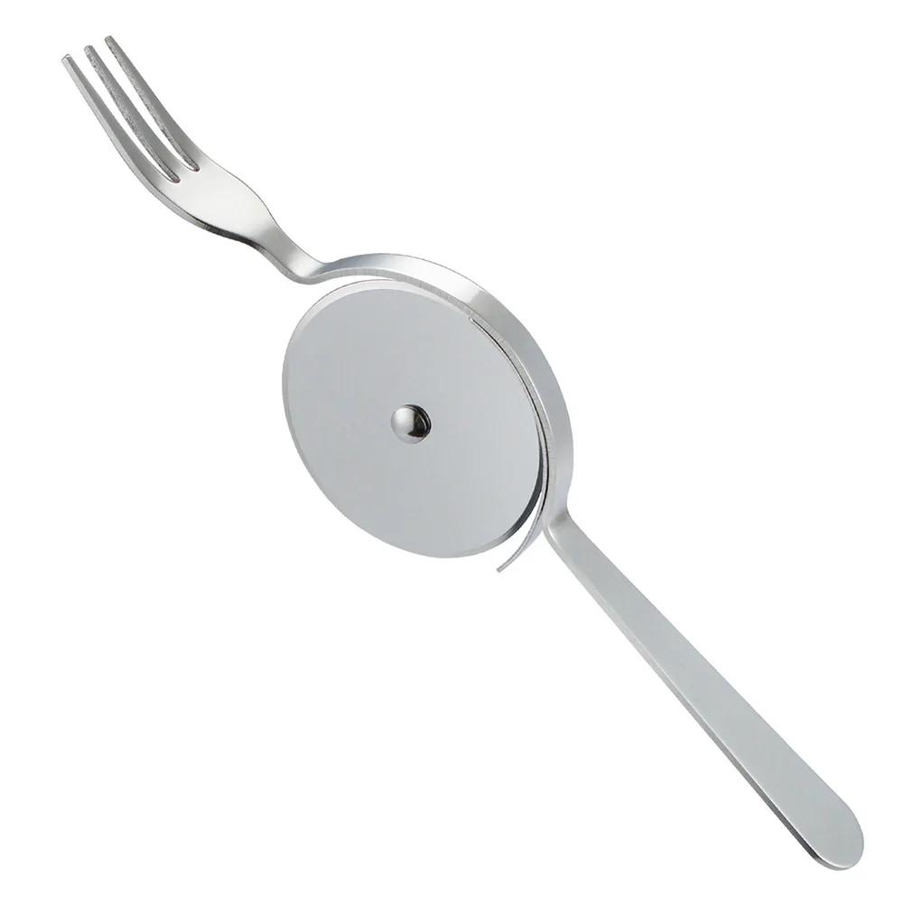 Резак для пиццы и вилка из нержавеющей стали резак с вилкой | Дом сад