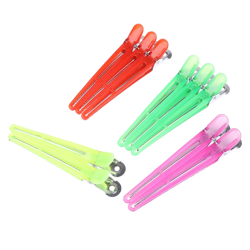 

10Pcs Salon Hairpins Dedicated Section Grip Hair Clip Plastic Hairdressing Hair