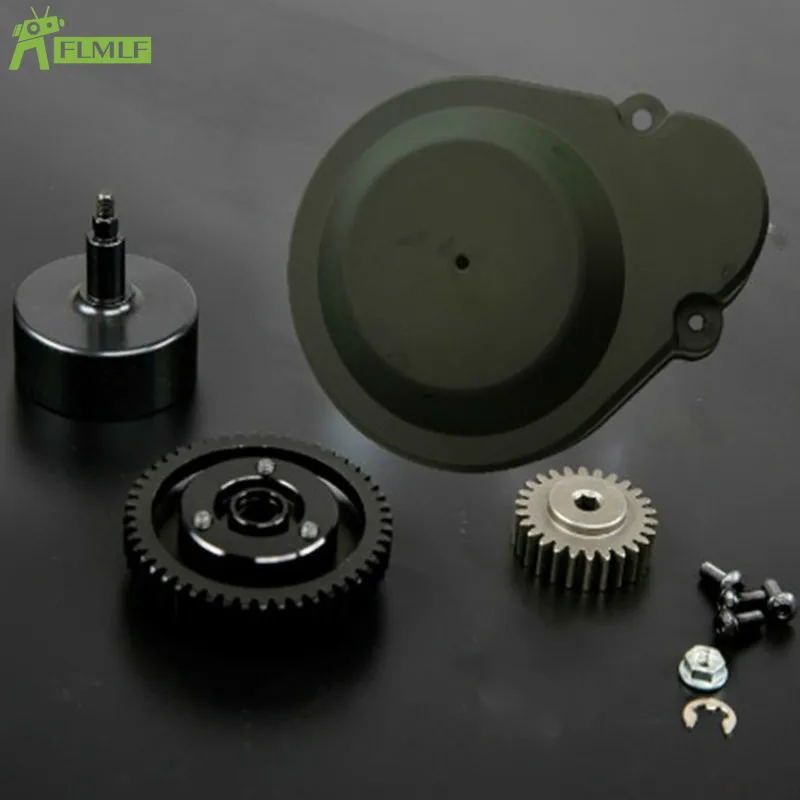 

Metal Super High 2 Speed Gear Kit 48T/26T with One-piece Clutch Cup Set Fit for 1/5 HPI ROVAN KM BAJA 5B 5T 5SC Clutch Bell Set