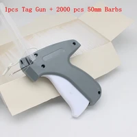 1pcs tag gun 2000 pcs 55mm barbs garment clothing price label tagging tag tagger gun barbs and 1pcs tag gun