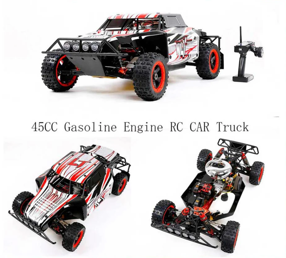 1/5 450 45CC 2T бензиновый двигатель 4WD RC грузовик для Rovan ROFUN WLT|Радиоуправляемые