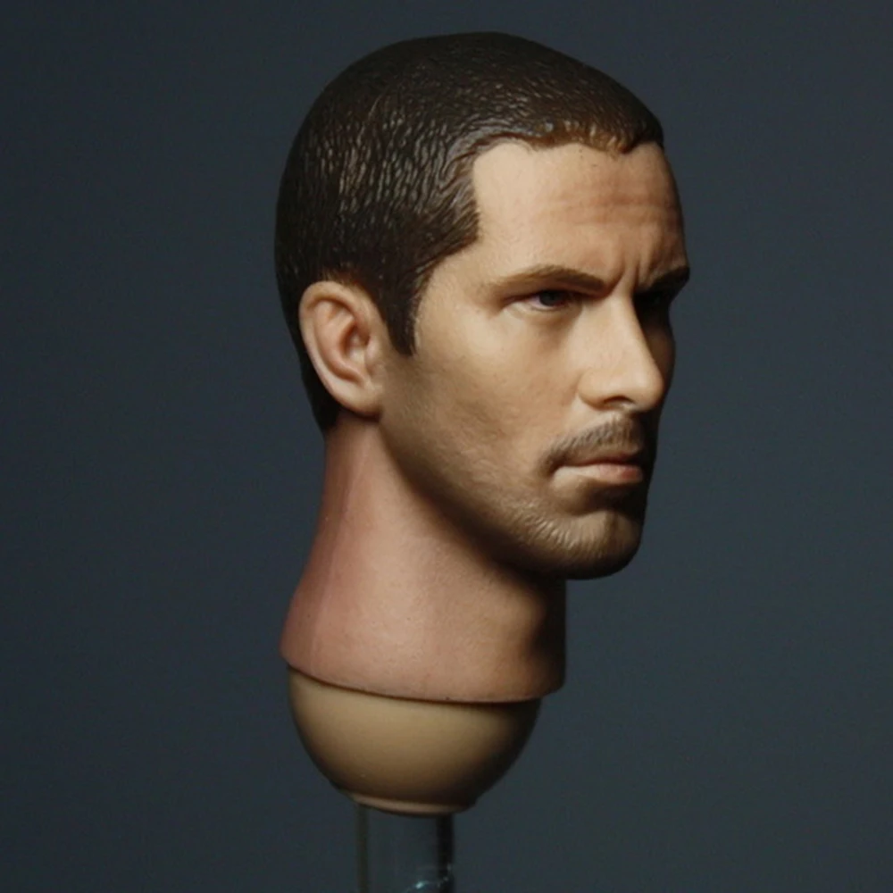1/6 мужской солдат Коннор голова скульптура Кристиан Бейл плоская модель для 12