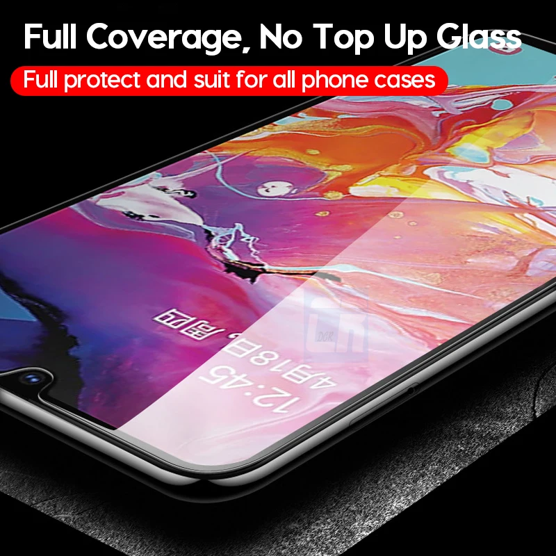 2 шт HD полное закаленное стекло для Samsung Galaxy A90 A80 A70 A60 A50 A40 A30 A20 M40 M30 M20