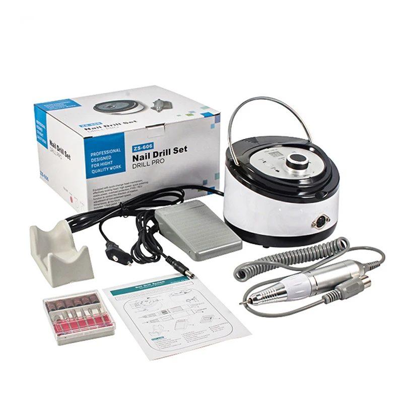 30000 об/мин электрические сверла для ногтей набор фреза машина Электрический