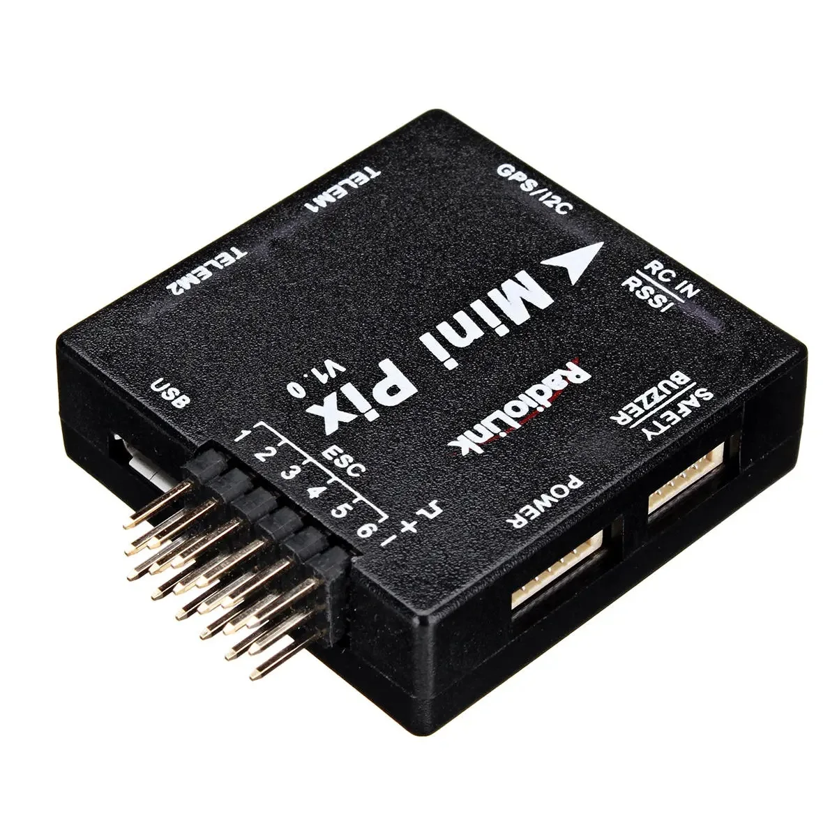 Radiolink мини PIX F4 игровые джойстики MPU6500 w/ M8N GPS UBX-M8030 для дрона с дистанционным