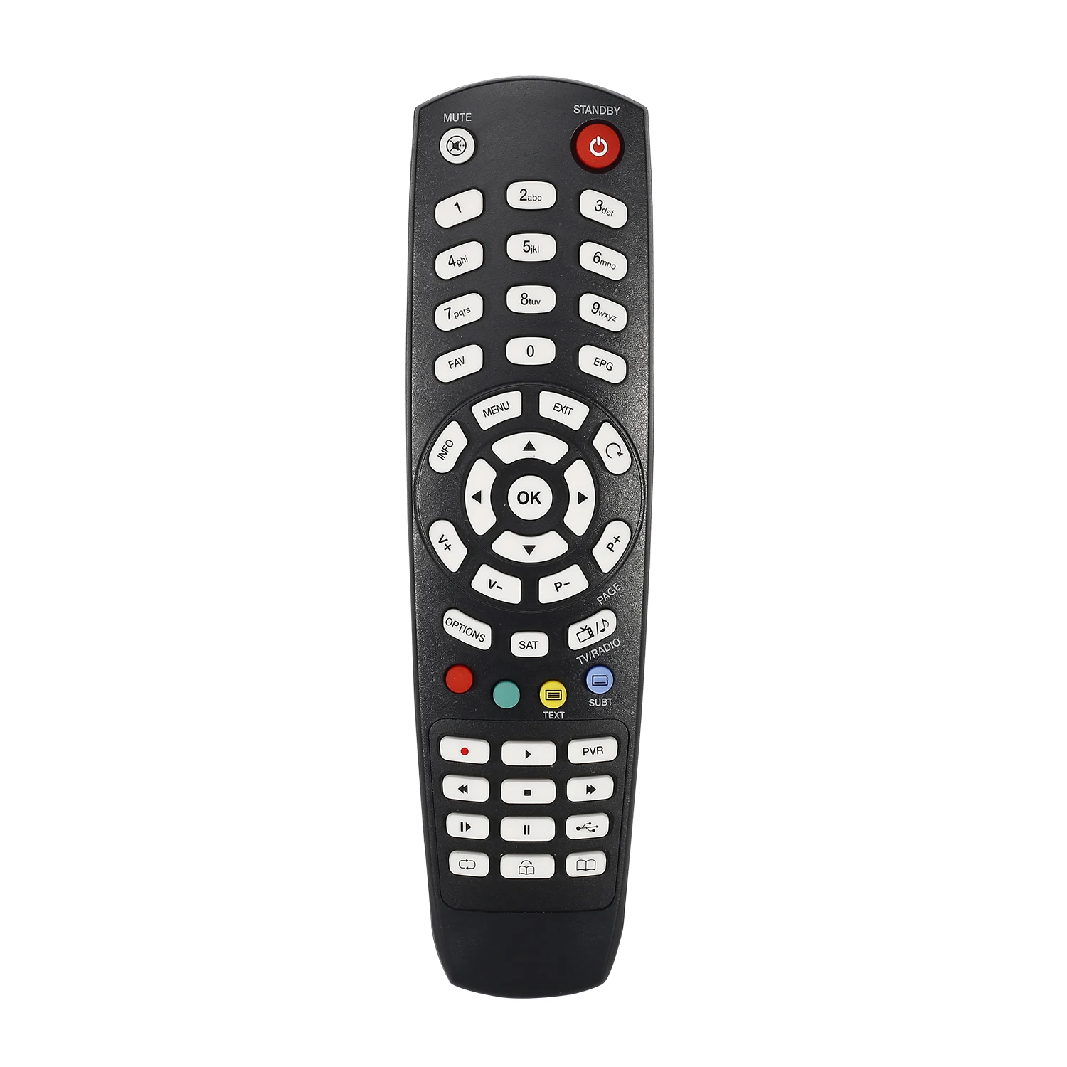 Новый пульт дистанционного Управление подходит для Clearview HD1009IR Декодер каналов