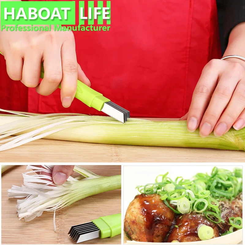 Измельчитель из нержавеющей стали слайсер для зеленого лука резак овощей