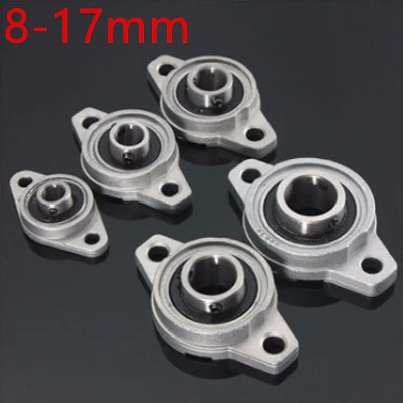 4 шт./лот опорный подшипник из цинкового сплава с диаметром 8/10/12/15/17 мм KFL08 KFL000 KFL001