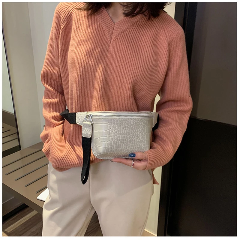 

Women bag crocodile multicolor messenger chest bag clutch female Pu leather handbag cross body bag Fashion high quality