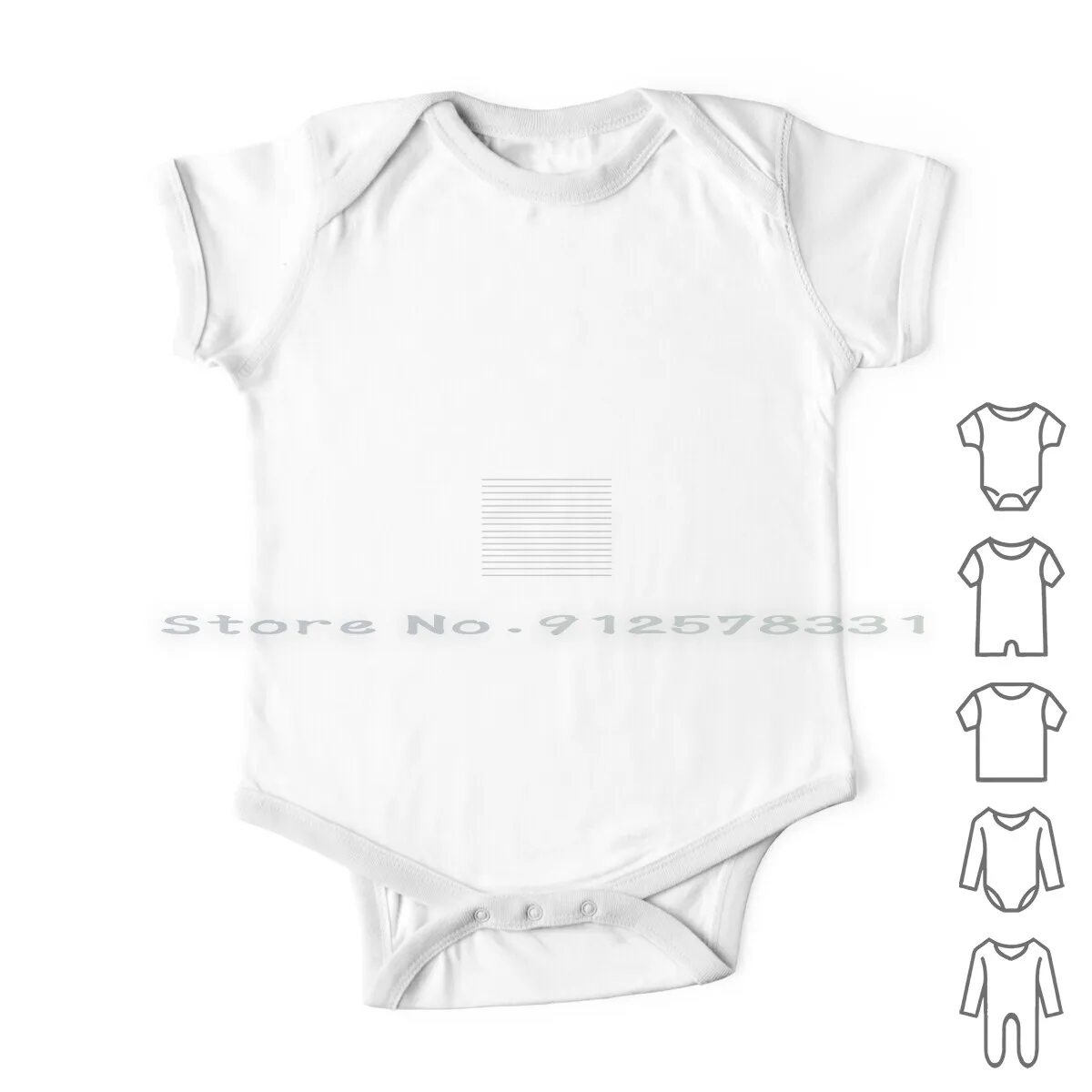 

Хлопковые комбинезоны для новорожденных, с черной линией