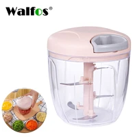 walfos manual vegetable cutter multifunctional carrot vegetable cutter garlic onion chopper kitchen accessory tool food ahopper