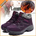 Мужские и женские зимние ботинки; Теплые ботинки; Модные зимние ботинки; Размера плюс зимние кроссовки; Женские ботильоны; Зимняя обувь