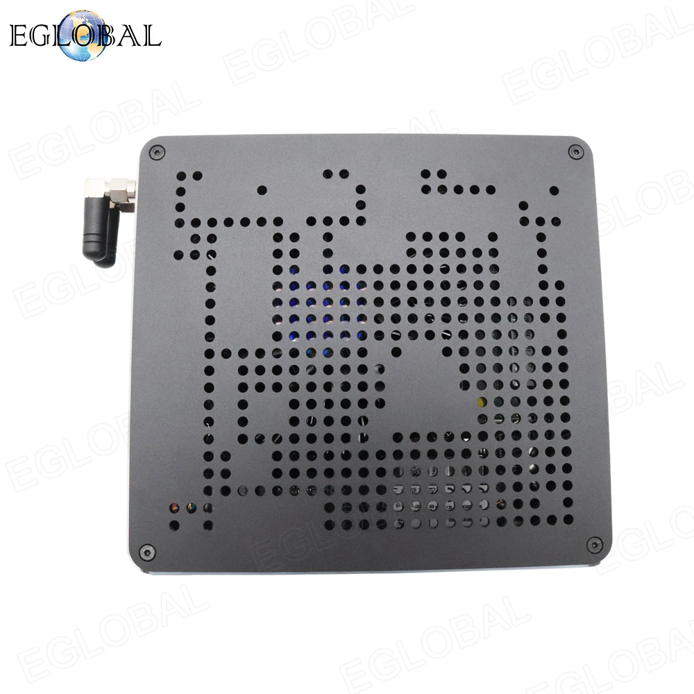 Игровой мини ПК Eglobal с двумя сетями Intel i9 9880H i7 9850H Xeon 2186M 2 * DDR4 64 Гб M.2 PCIE + 1*2 5 ''SATA