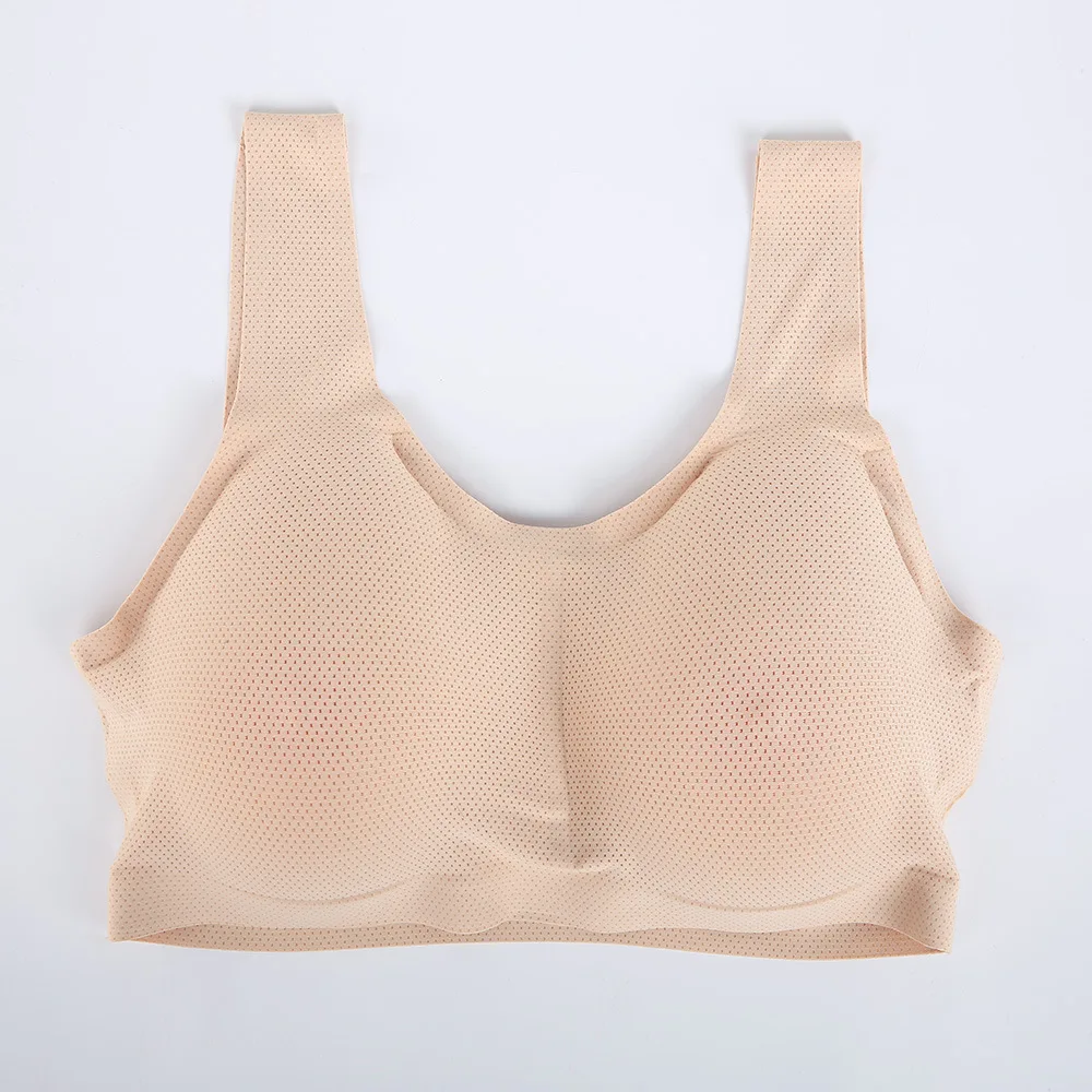 Чашка BCDE с силиконовой грудью в форме капли комплект нижнего белья поддельные