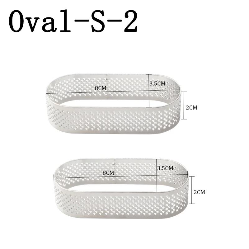 Различные овальные формы для пиццы из нержавеющей стали кольцо пирогов
