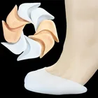 Защитный силиконовый гелевый Чехол для пальцев ног, 1 пара, мягкие прокладки для балетной обуви, инструменты для ухода за ногами