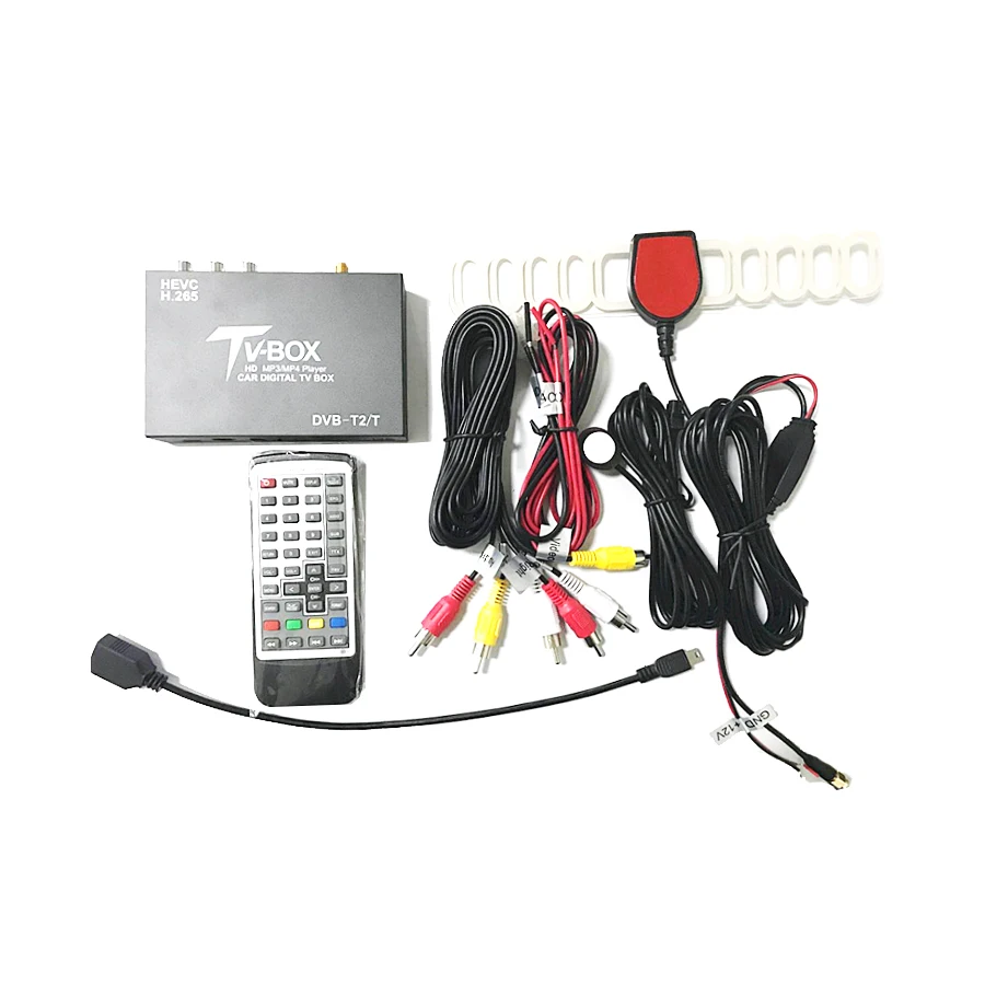 

HD DVB-T2 Мобильный Цифровой Автомобильный приемник TV Box для России и Испании