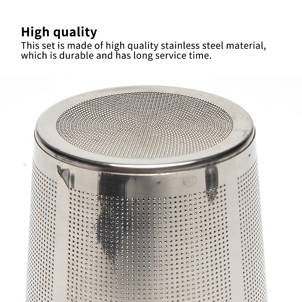 Набор для заваривания чая практичный ситечко с фильтром в виде листьев и специй