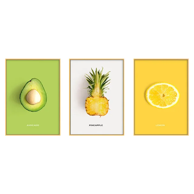 Авокадо декоративная картина скандинавский новый стиль Современная