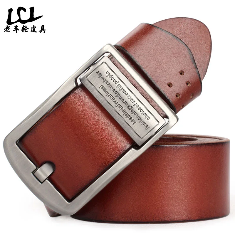 

Genuine Cow Leather Belt for Men High Quality Men's Business Suit Pin Buckle Waistband Luxury Designer Belts Classy Gg Girdle cc