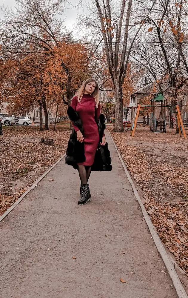 Женский зимний свитер, вязанные длинные красные платья, тонкая эластичная Водолазка с длинным рукавом, сексуальные женские облегающие платья
