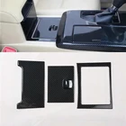 Для Toyota Camry 2012-2017 3 шт. углеродное волокно ABS автомобильный передний ящик для хранения Крышка отделка Аксессуары для стайлинга автомобиля