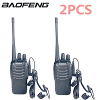 2pcslot baofeng bf 888s mini walkie talkie set bf 888s portable usb charge handheld two way ham radio hunting hiking