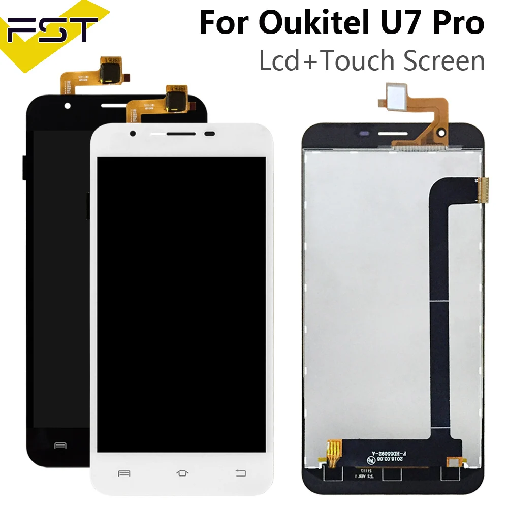 Для Oukitel U7 Pro ЖК-дисплей + сенсорный экран дигитайзер в сборе запасные части