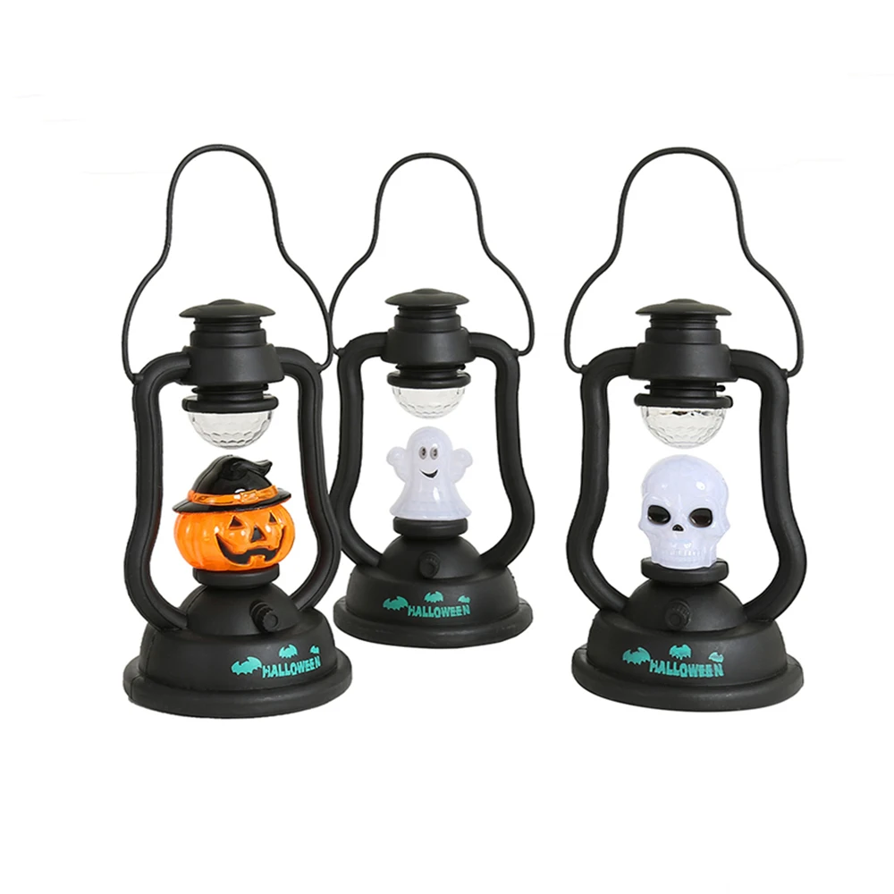 Фонарь Тыква Хэллоуин декоративная батарея управляемая тематические лампы