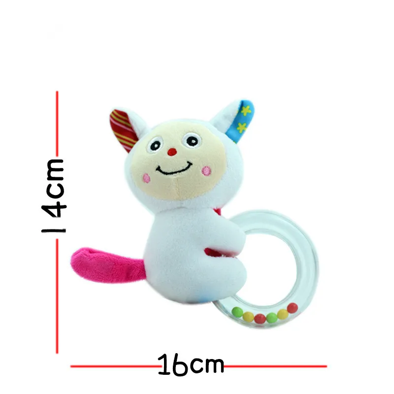 

Rattles Baby Toys 0 6 12 Months Kids Toys Hand Grip Cute Newborn Infants Educational Toys 0 Developmental Animal Rattle For Kids