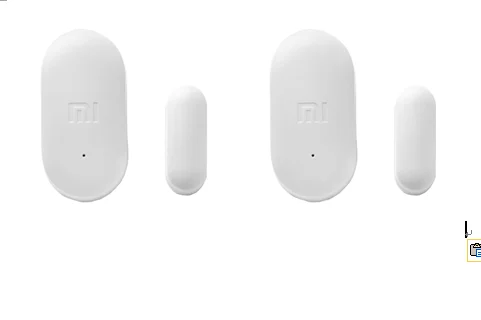 2PCS Xiaomi умный дверной оконный датчик xiaomi умный дом комплекты mijia мини оконный датчик дверной pir датчик работа с приложением zigbee умный дом - Цвет: 2PCS