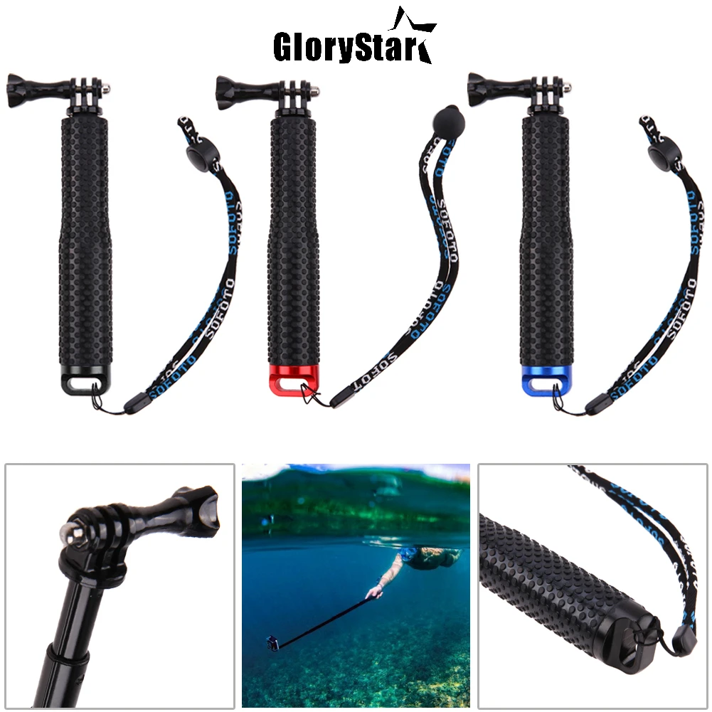 Легкий штатив 19 дюймов выдвижная селфи палка ручной монопод для экшн Камеры Gopro