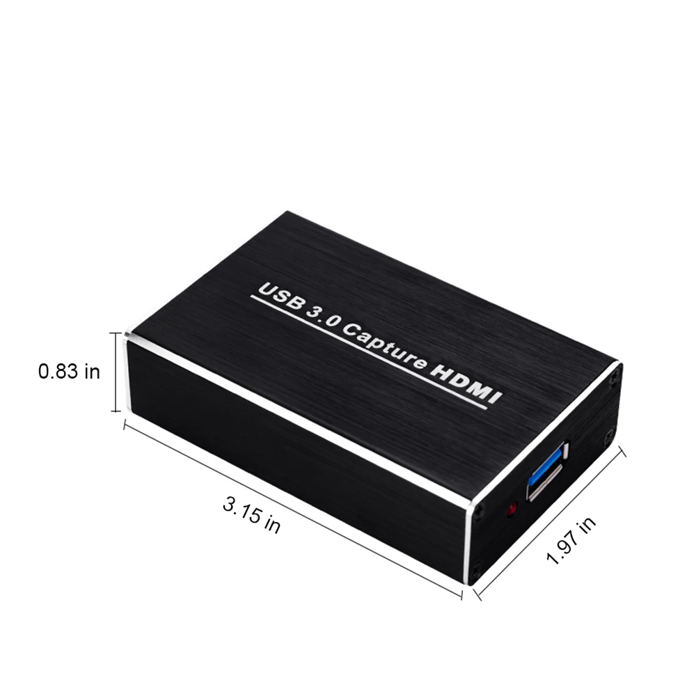 Video Capture Card 1080P 60fps Full HD Recorder HDMI to USB 3.0 Device For Phone Game PC Live Streaming | Компьютеры и офис
