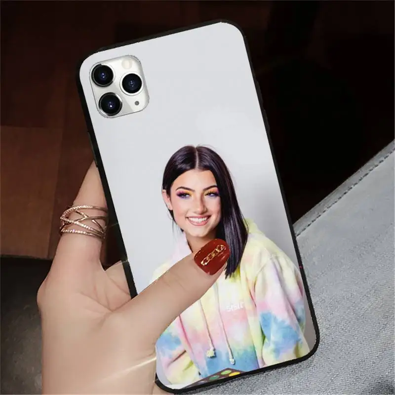 

Charli DAmelio Phone Cases for iPhone 11 12 pro XS MAX 8 7 6 6S Plus X 5S SE 2020 XR
