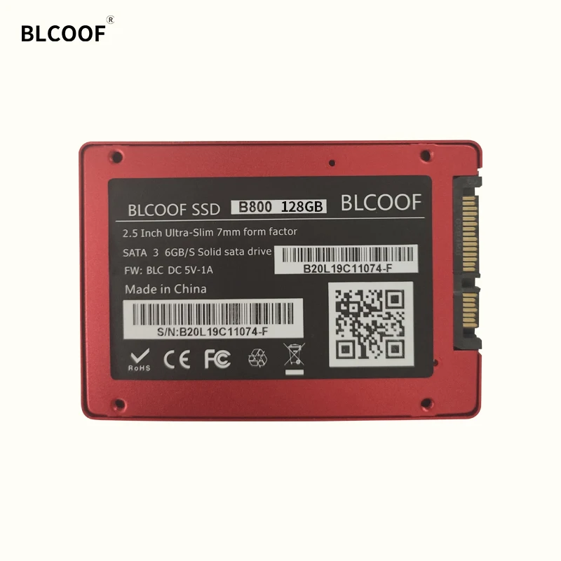 Внутренний твердотельный накопитель BLCOOF 128 ГБ 2 5 дюйма SATA3 SSD TLC жесткие диски для