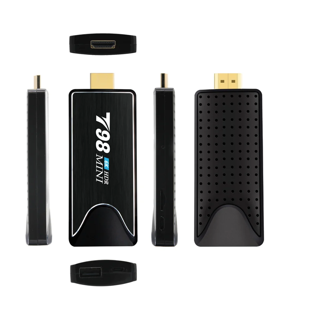 Android 10 Мини ТВ приставка 4K 4G 32G 2 5 8G двойной Wifi Смарт медиаплеер приемник