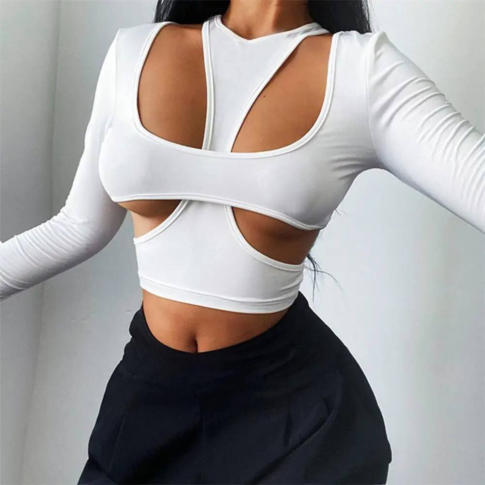 

Yoga Crop Top Elastic Yoga Top Sexy Halter Lining Yoga Gym Crop Top