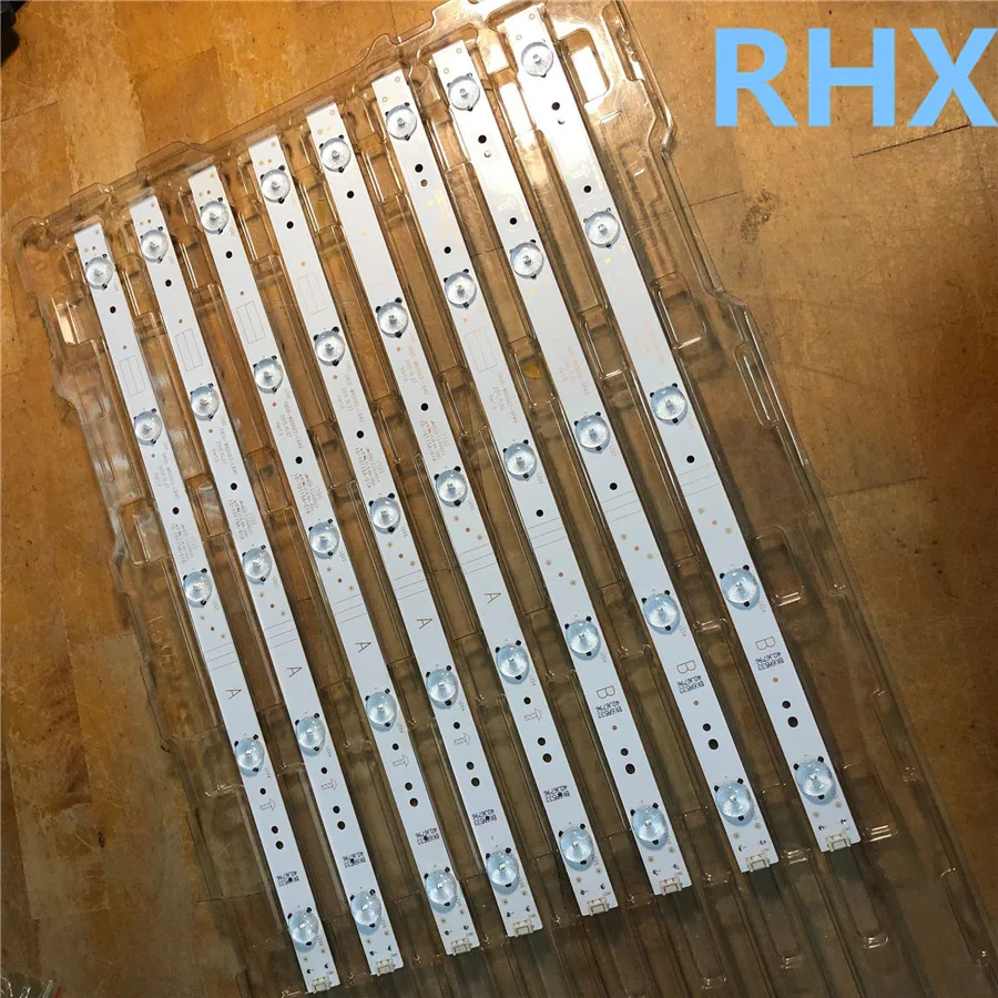 24 шт./лот для Skyworth 65E6000 ЖК-лента для подсветки 5800-W65002-LR40/0P40 5835-W65002-LR40/0P40 16 A + 8 B 41,5 см 100% Новинка
