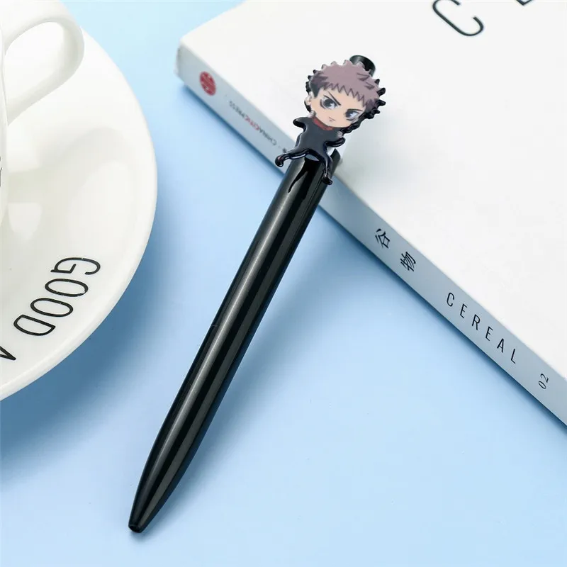 1Pc Anime Ballpens Plastic Cosplay Pen Black Ink Pen For Office School Writing Supplies Stationery 14CM