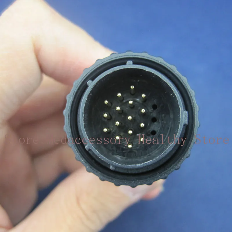 Совместимость для Kenz PC 104 цельный 10 ЭКГ кабель с проволочный вывод|Брекеты и