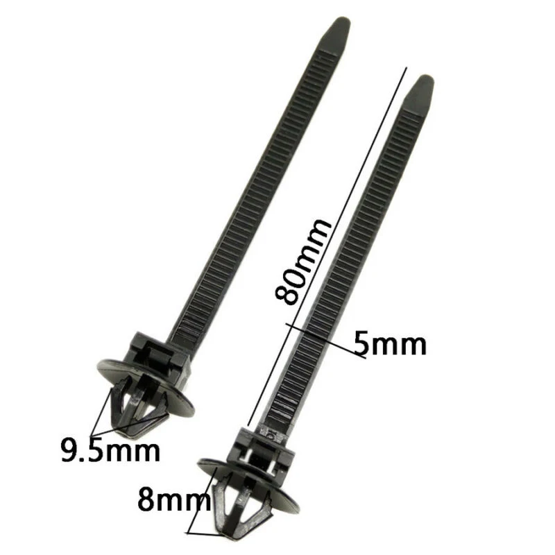 

Car Fastener Fixed Hose Strap Tie Wrap Accessories Cable Clips Fastener Fastening