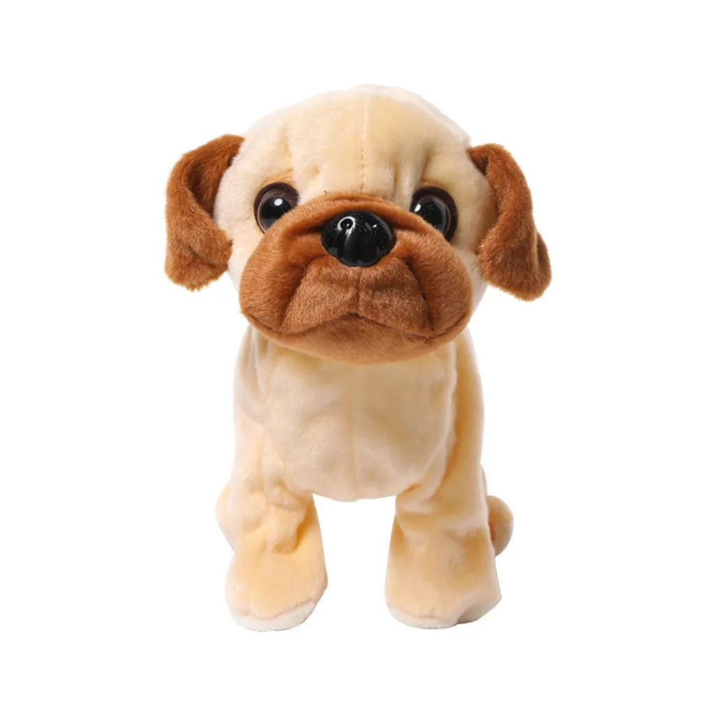 Плюшевые Электронные Собаки детская подставка Звуковое управление