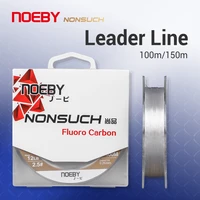 noeby fishing line fluorocarbon nylon 100m 150m 4lb 36lb carbon fiber strong leader line sinking fishing line tackle