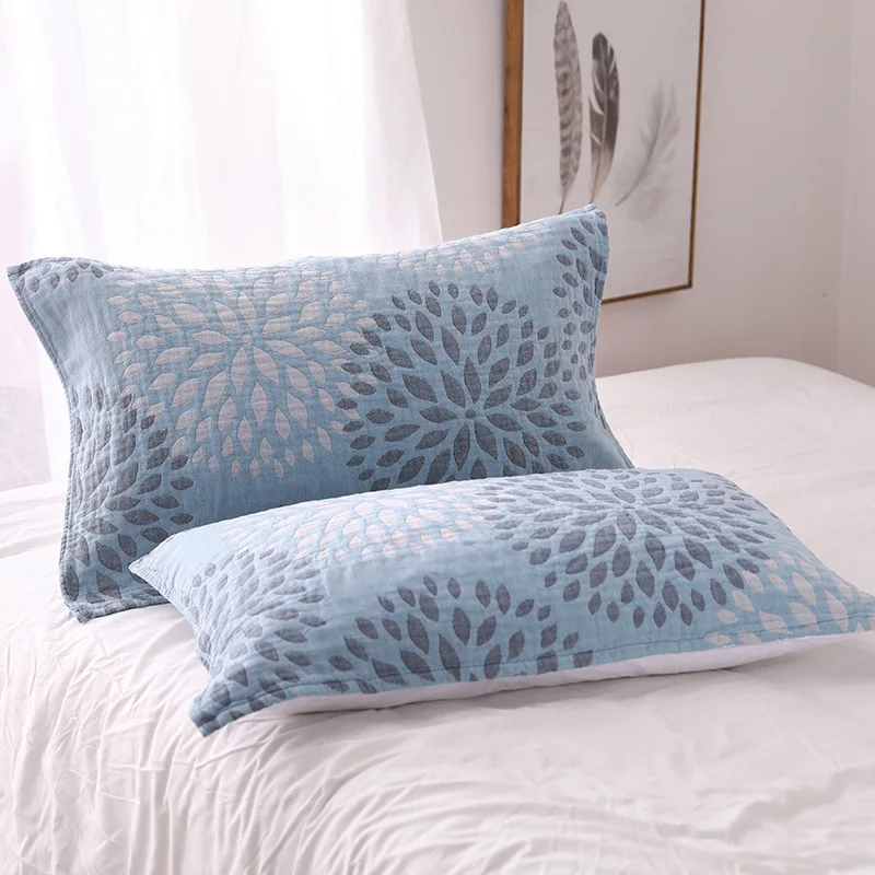 Домашнее постельное белье 100% хлопок Мягкий наволочка 1 шт | Дом и сад