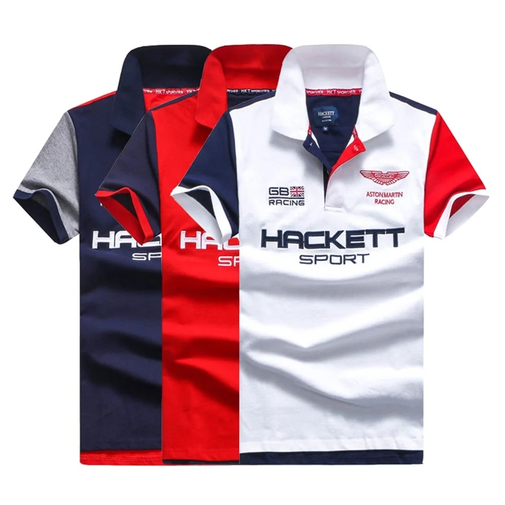 Мужская футболка поло с коротким рукавом 100% хлопок вышивкой|Поло| |